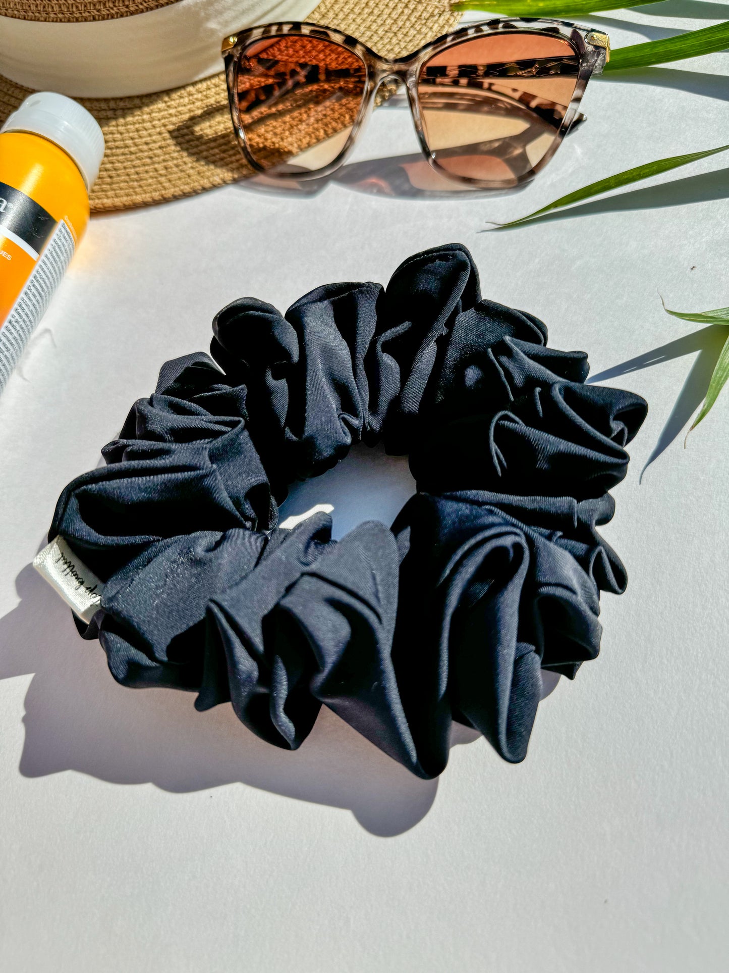 Midnight | Classic Swim Scrunchie