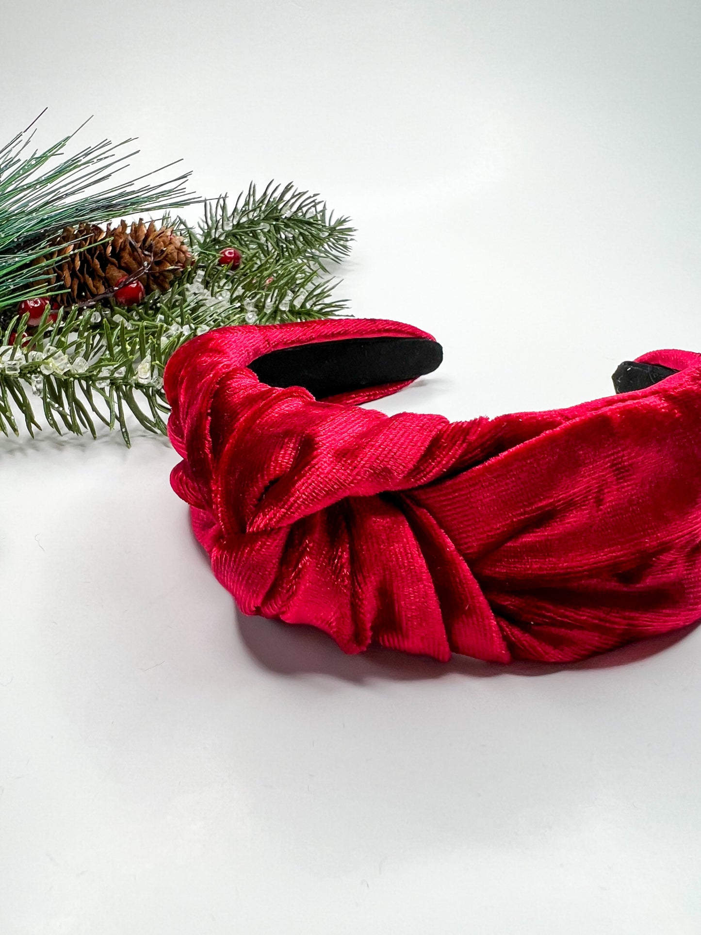 Wrapped in Red | Knotted Headband