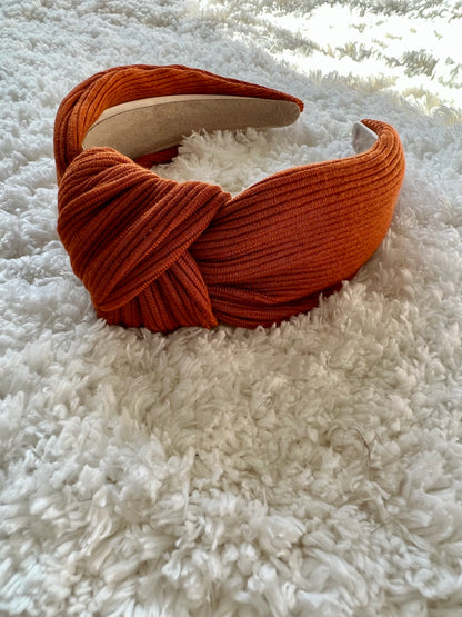 Pumpkin Spiced | Knotted Headband