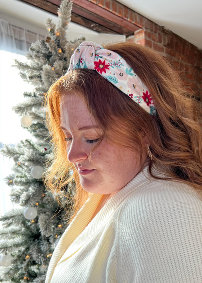 Frosted Florals | Knotted Headband