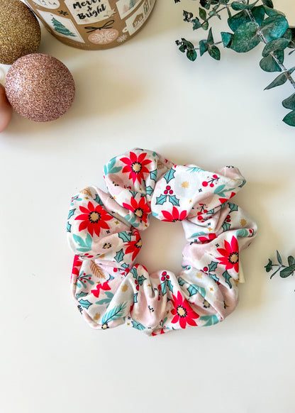 Frosted Florals | Classic Scrunchie