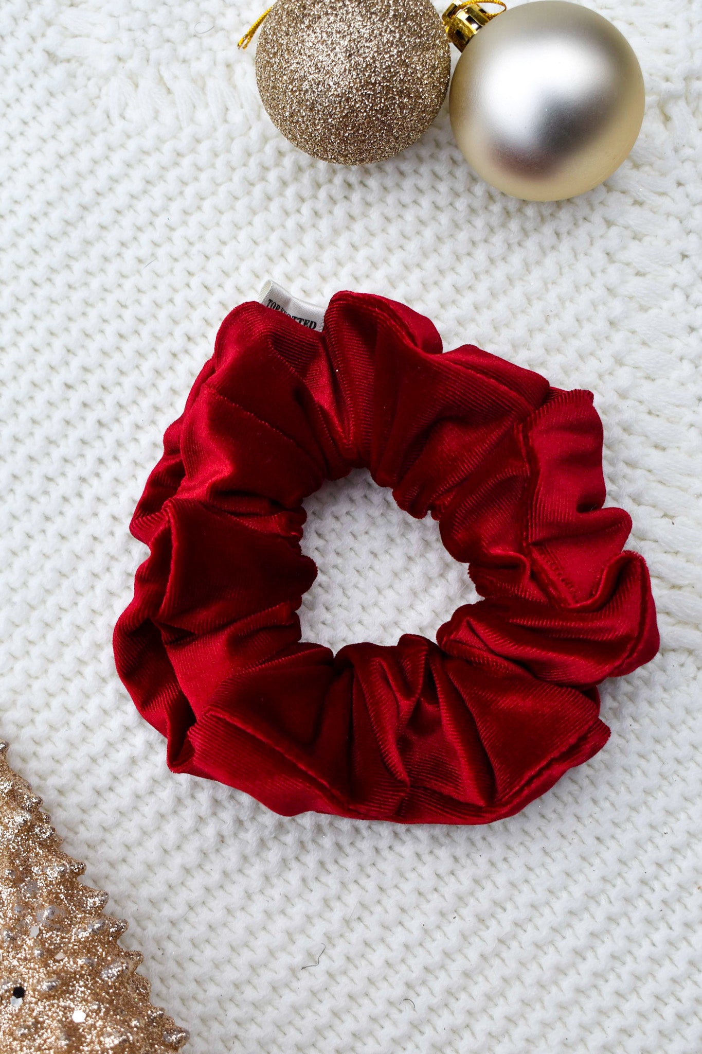 Wrapped in Red | Classic Scrunchie