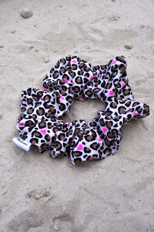 Lovely Leopard | Classic Swim Scrunchie