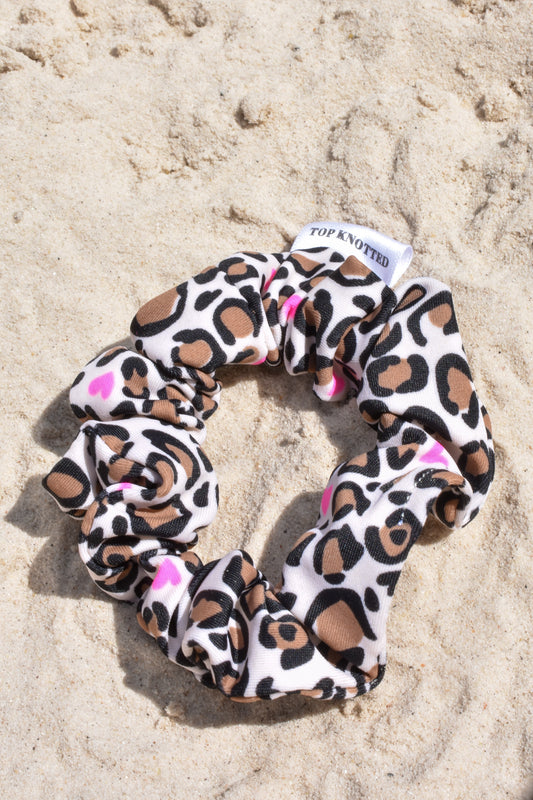 Lovely Leopard | Skinny Swim Scrunchie